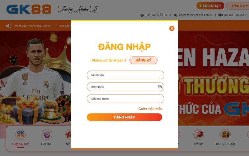 Điền thông tin vào biểu mẫu